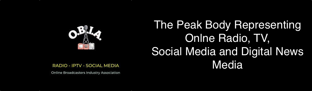 O.B.I.A. - The Online Broadcasting Industry Association Logo